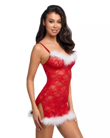 Robe sexy X-Mas Dress de Cottelli LINGERIE pour femme, idéale pour soirées festives-2