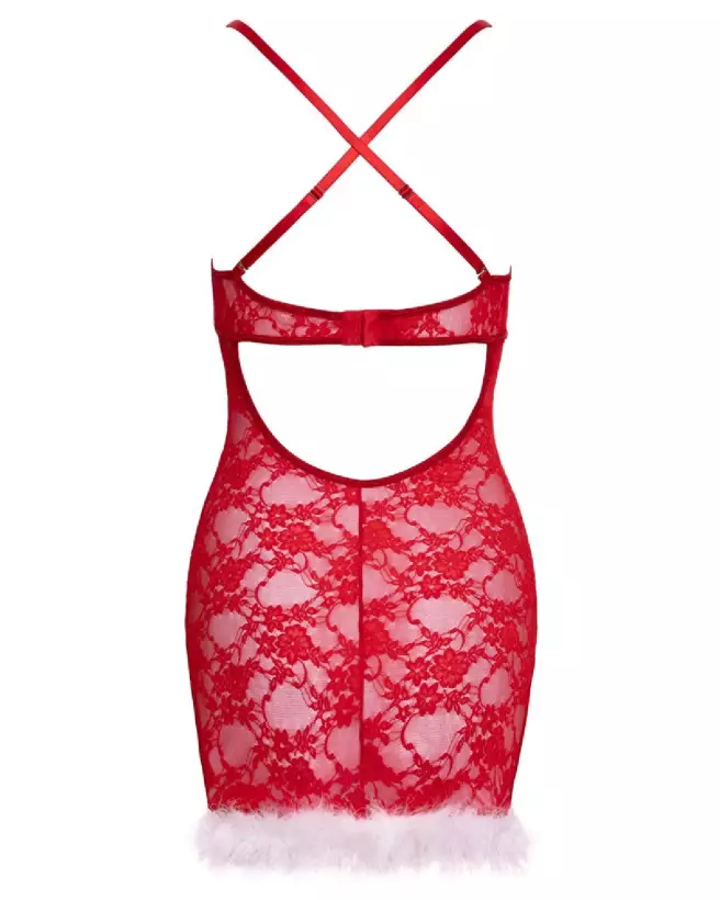 Robe sexy X-Mas Dress de Cottelli LINGERIE pour femme, idéale pour soirées festives-7