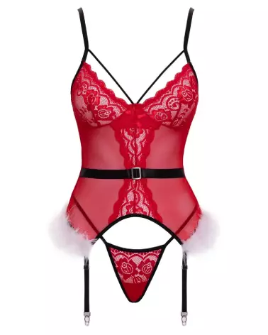 Image X-Mas Basque de Cottelli LINGERIE, costume sexy pour Noël-4