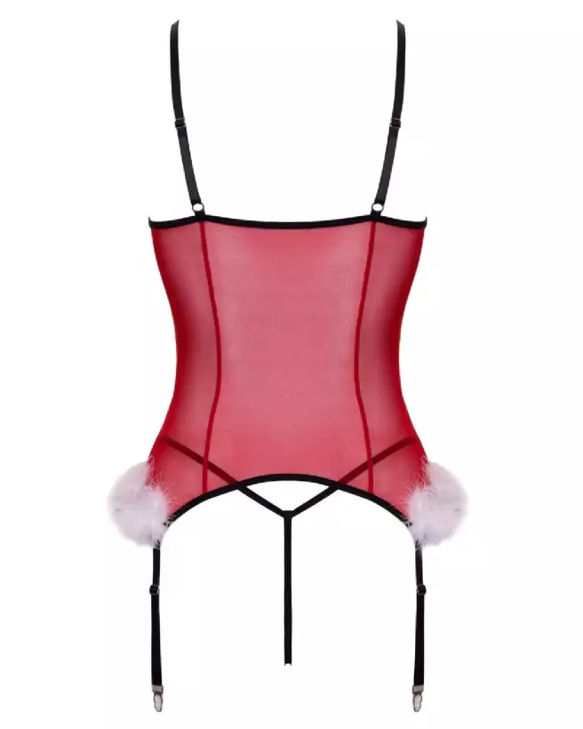 Image X-Mas Basque de Cottelli LINGERIE, costume sexy pour Noël-5