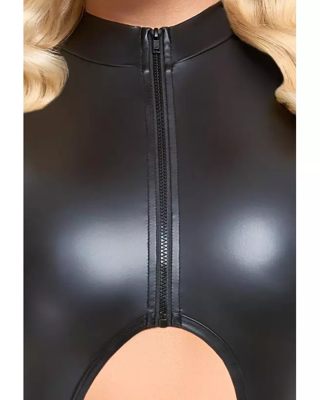 Image du Crotchless Body Zip par Cottelli Lingerie - Élégance et Séduction-5