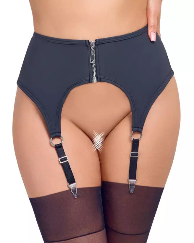 Porte-jarretelles matte de Cottelli LINGERIE en design élégant et confortable-2