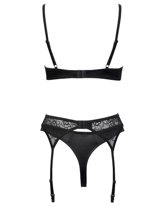 Image de l'ensemble Bra Set Chain de Cottelli Lingerie, élégant et séducteur-7