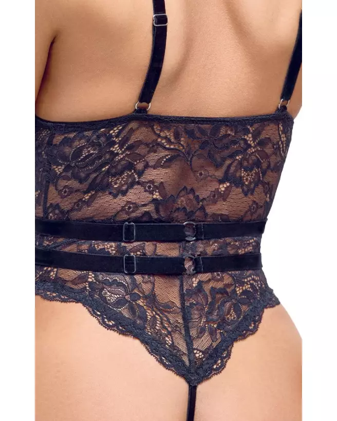 Body Lace Cottelli Lingerie en dentelle élégante et séduisante-7