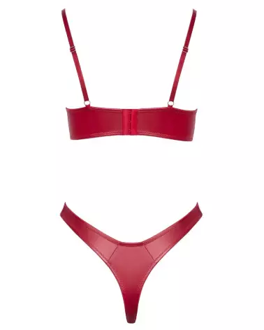 Bra Set rouge Cottelli Lingerie élégant et confortable-7