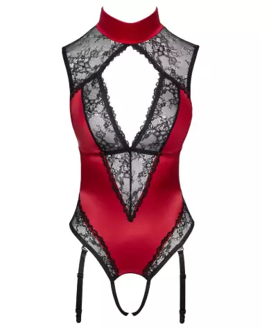 Body Rouge et Noir Cottelli LINGERIE élégant et confortable-7