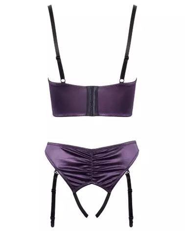 Ensemble de lingerie Cottelli 1/4 Cup Purple, design élégant et séducteur-6