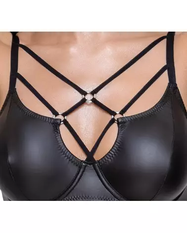 Cottelli Lingerie Bra Set Matte - Ensemble élégant et confortable-5
