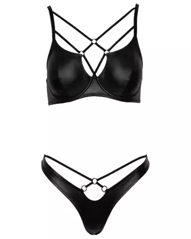Cottelli Lingerie Bra Set Matte - Ensemble élégant et confortable-7