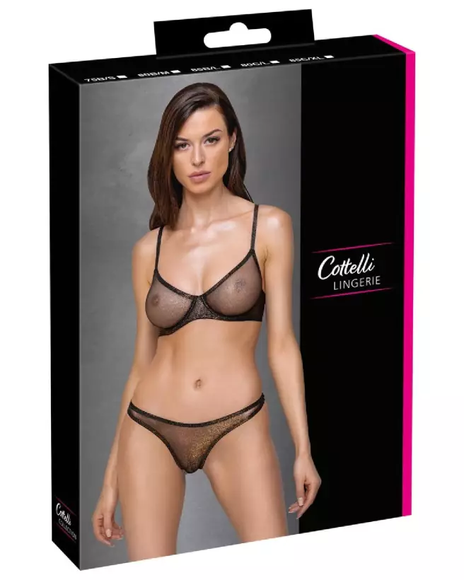 BH Set Shaped de Cottelli Lingerie - Ensemble de lingerie élégant et confortable-1