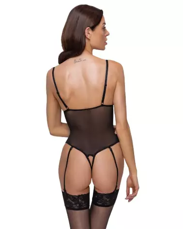 Crotchless Body en dentelle de Cottelli LINGERIE-5