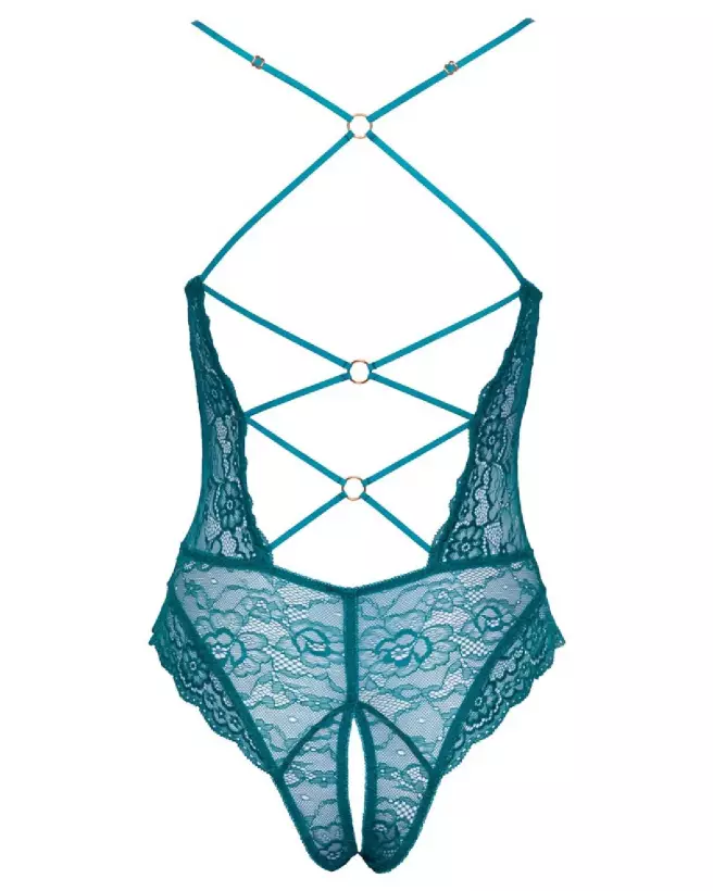 Body Teal Cottelli Lingerie élégant et confortable-7