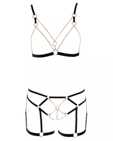 Photo du Bra Set Glamour par Cottelli LINGERIE, ensemble de lingerie élégante et confortable-6