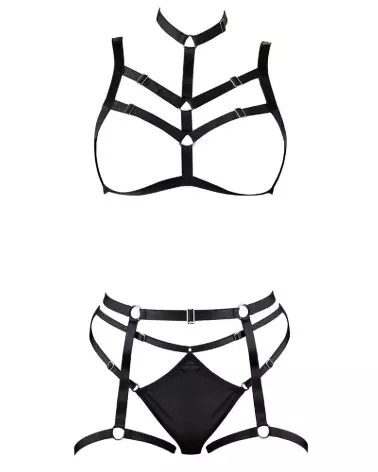 Image de l'ensemble Bondage Set S-L de Cottelli LINGERIE, lingerie érotique et sophistiquée-7