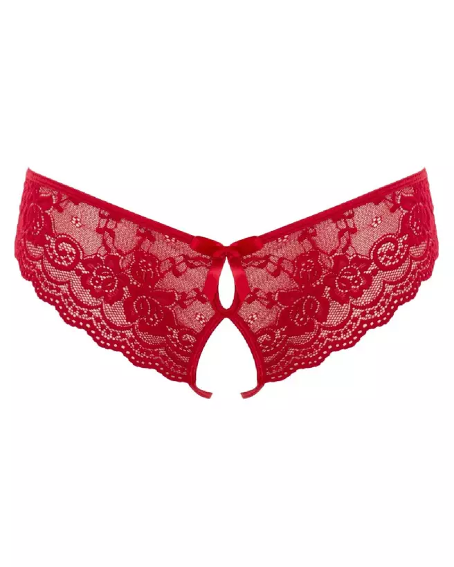 Lace Briefs Crotchless de Cottelli LINGERIE en dentelle fine-5