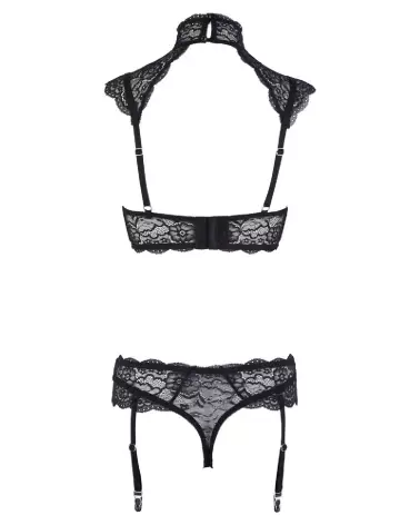 Photo de l'ensemble Bra Set Lace de Cottelli Lingerie en dentelle fine, élégante et séduisante-7