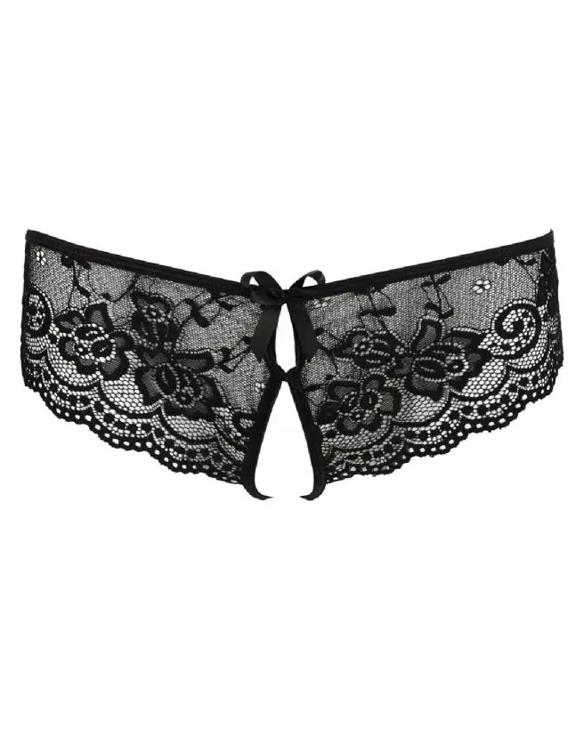 Crotchless Lace Briefs de Cottelli Lingerie en dentelle sexy-4