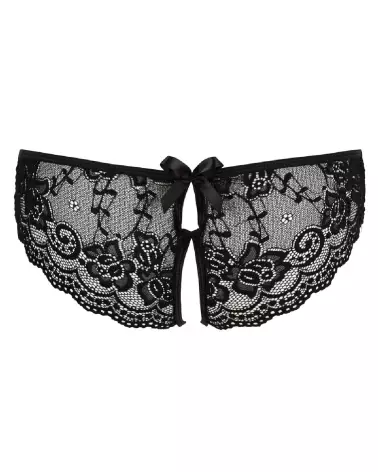 Crotchless Lace Briefs de Cottelli Lingerie en dentelle sexy-6