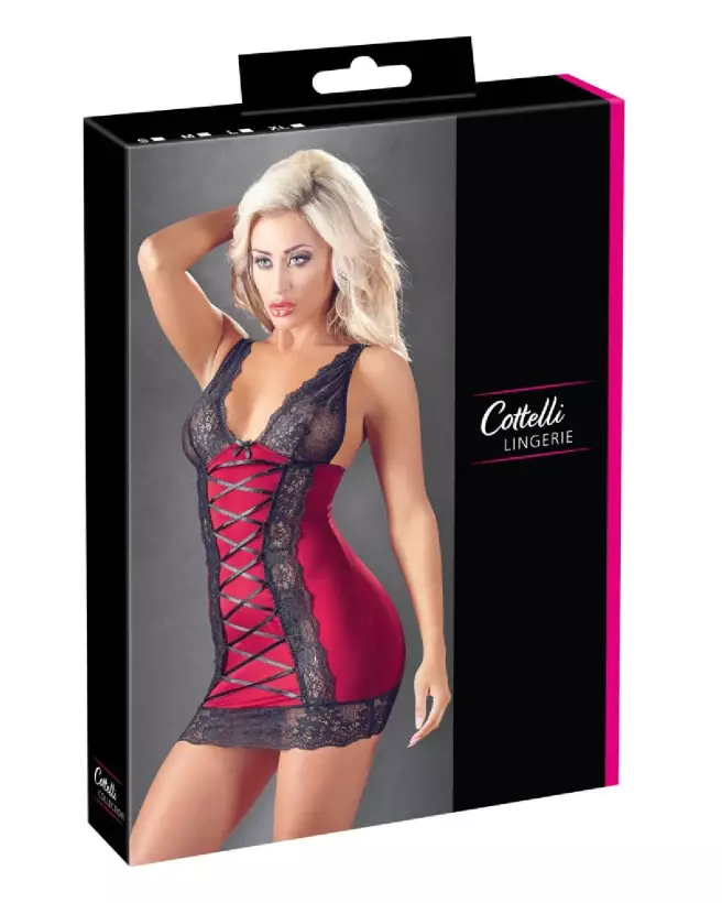 Chemise élégante Cottelli LINGERIE pour look sexy et raffiné-1