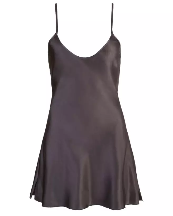 Nuisette satin noire Cottelli Lingerie élégante et confortable-5