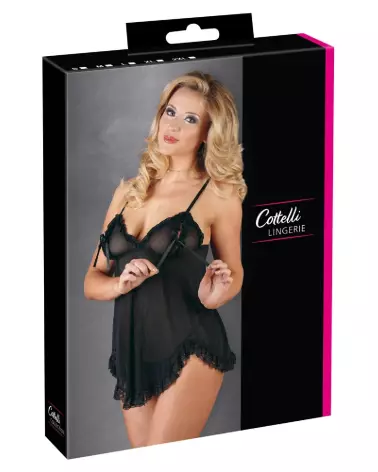 Nuisette Babydoll Ruffles Cottelli LINGERIE élégante et sensuelle-1