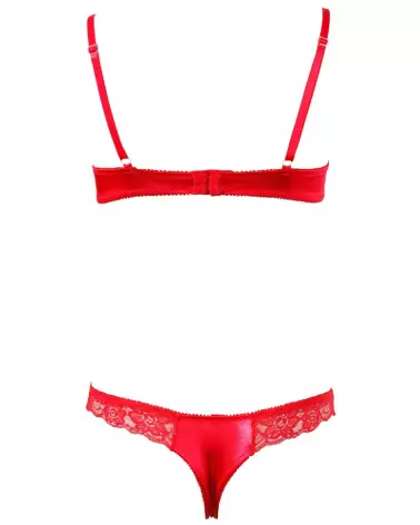 Ensemble de lingerie Cottelli Half-Cup Bra Set, élégant et sensuel-5