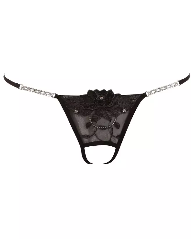 String Rhinestones Cottelli Lingerie avec détails en strass pour un look élégant et séduisant-4