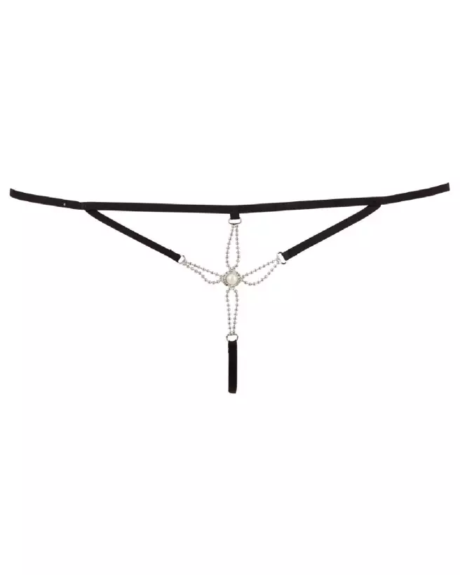 String Starfish de Cottelli LINGERIE en dentelle élégante et confortable-6