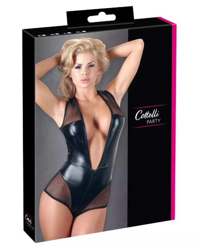 Body Black Cottelli PARTY, élégant et confortable pour toute occasion-1