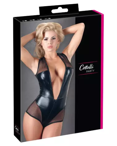 Body Black Cottelli PARTY, élégant et confortable pour toute occasion-1