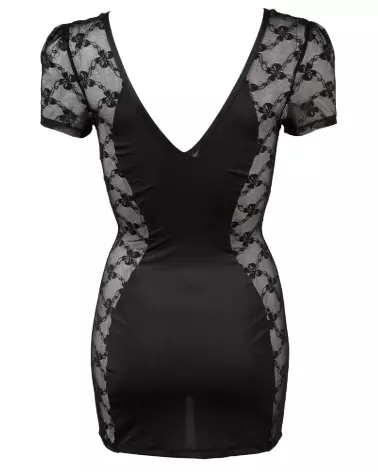 Robe sexy Cottelli PARTY avec fermeture éclair avant pour un look élégant et séduisant-6