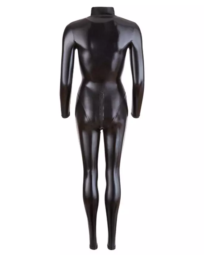 Jumpsuit à manches longues Cottelli PARTY en style fetish élégant-7