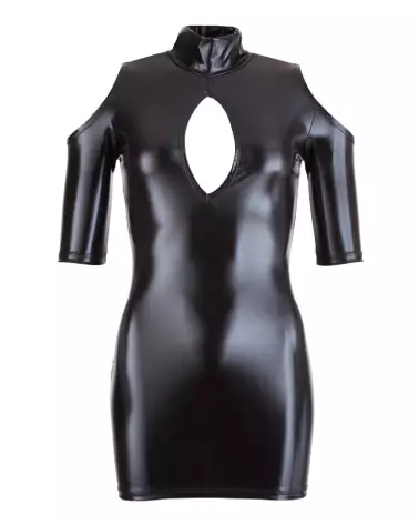 Robe Cold Shoulder Cottelli PARTY élégante pour soirées fetish-4