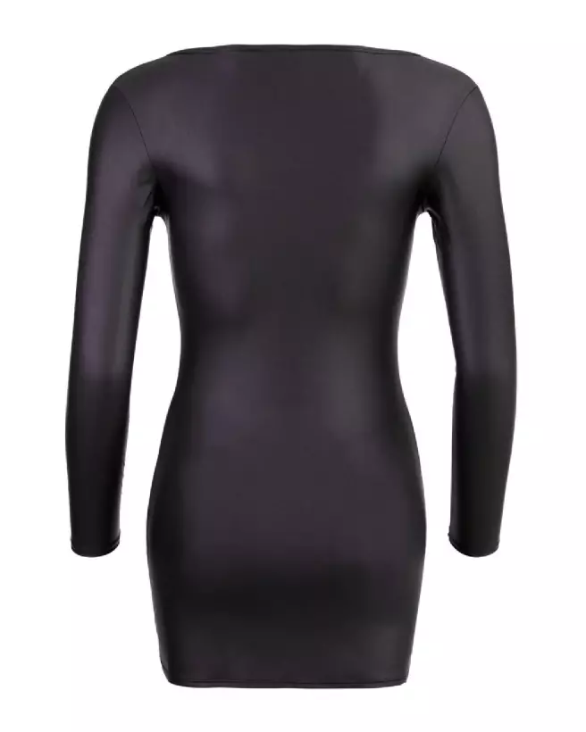 Robe Cottelli PARTY à fermeture éclair scintillante pour un look audacieux et élégant-5