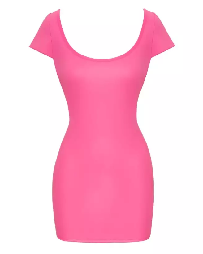 Robe Hot Pink Cottelli PARTY élégante et séduisante pour soirées-6