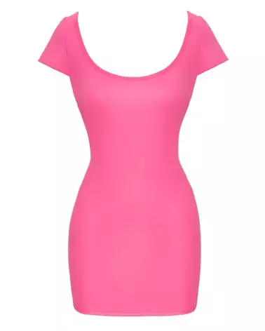 Robe Hot Pink Cottelli PARTY élégante et séduisante pour soirées-6