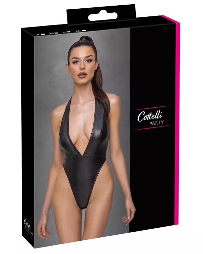 Body Matte Look Cottelli PARTY en style fetish élégant et audacieux-1