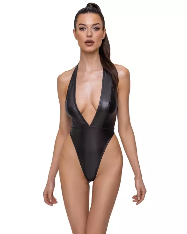 Body Matte Look Cottelli PARTY en style fetish élégant et audacieux-2