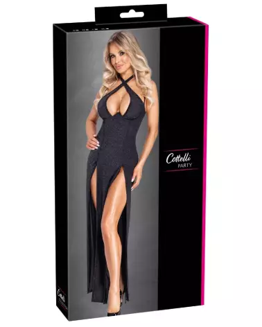 Robe longue sexy Cottelli PARTY élégante pour soirée-1