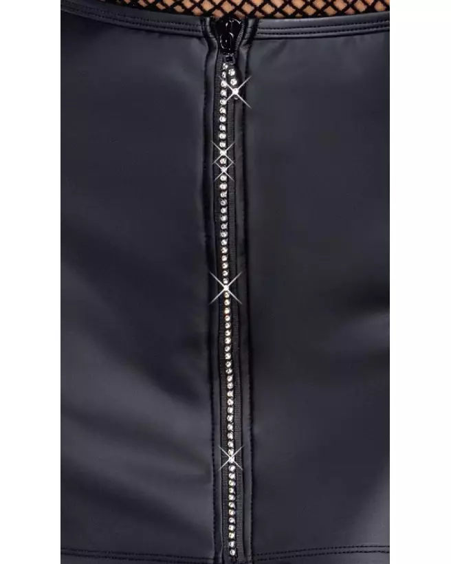 Jupe Rhinestone Zip Cottelli PARTY élégante avec strass et fermeture éclair-6