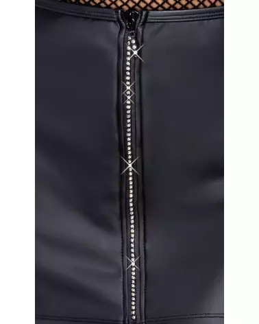 Jupe Rhinestone Zip Cottelli PARTY élégante avec strass et fermeture éclair-6