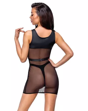 Robe et string fetish de la marque Cottelli PARTY en tenue provocante-3