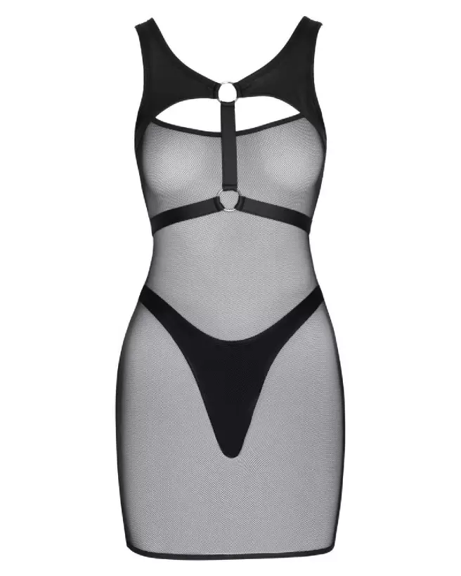 Robe et string fetish de la marque Cottelli PARTY en tenue provocante-6