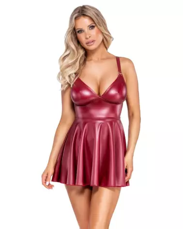 Image de robe rouge Cottelli PARTY élégante pour soirées festives-2