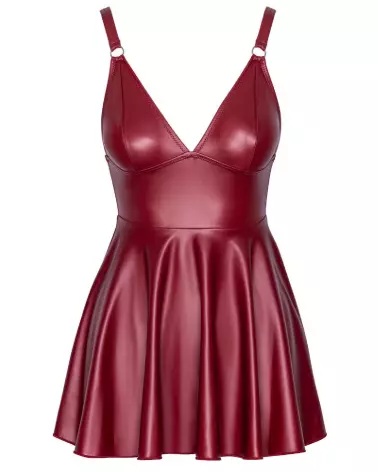Image de robe rouge Cottelli PARTY élégante pour soirées festives-5