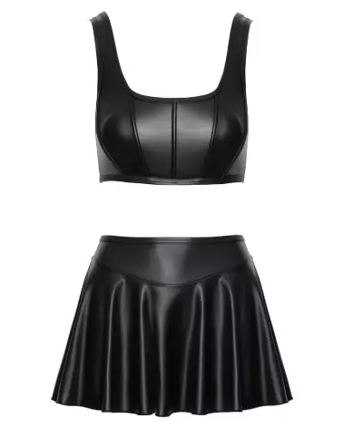 Image de l'ensemble Top et Jupe Fetish Cottelli PARTY, tenue élégante et provocante-5