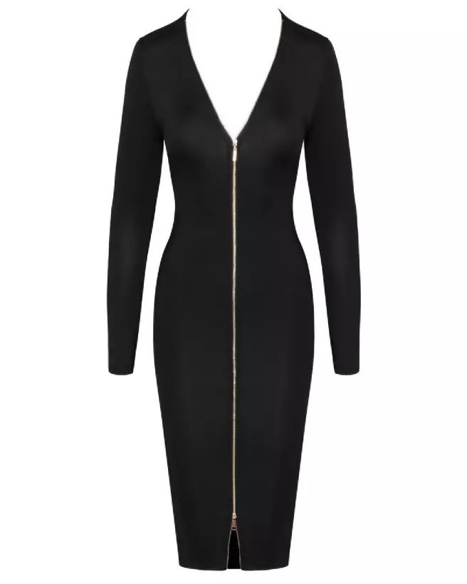 Robe sexy Dress Zip Cottelli PARTY élégante pour soirée-7