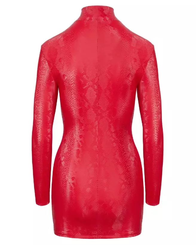 Robe rouge Cottelli PARTY élégante pour soirée chic-7