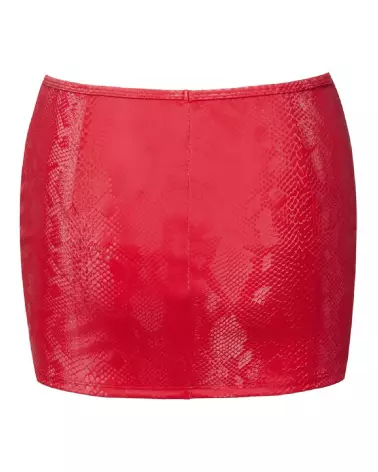 Mini Skirt Rouge Cottelli PARTY, jupe élégante et sexy pour soirée-6