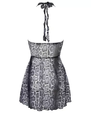 Robe Snake Dress sexy de Cottelli PARTY avec motif serpent pour soirée élégante-7
